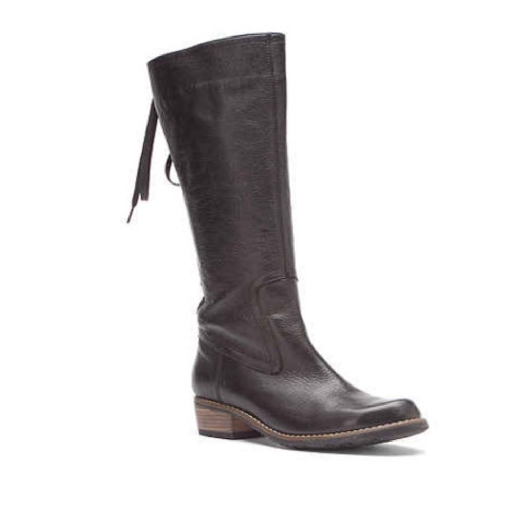 Wolky Women's Pardo Boot Black Leather 37